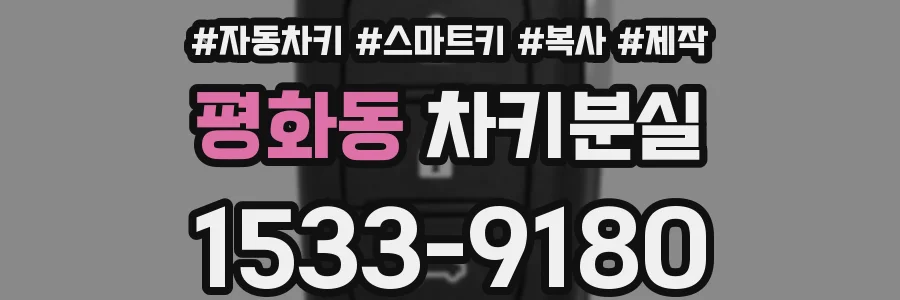 평화동 차키분실