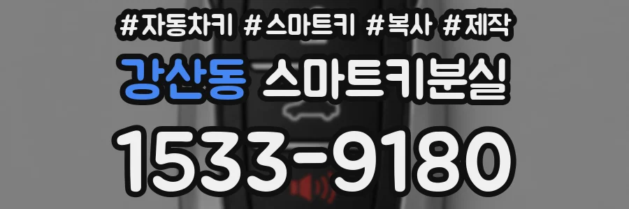 강산동 스마트키분실