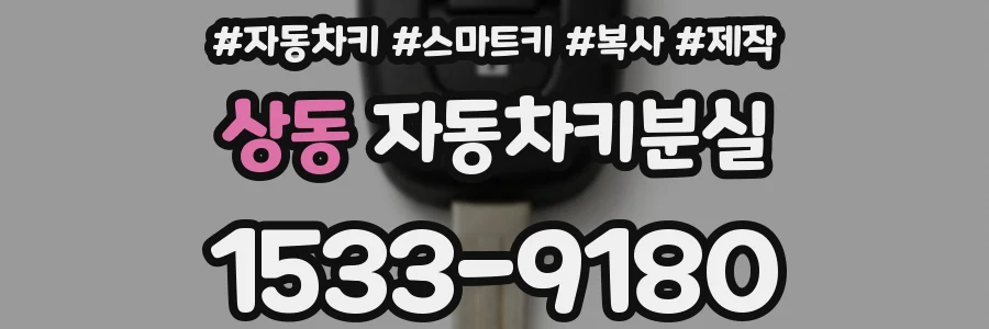 상동 자동차키분실