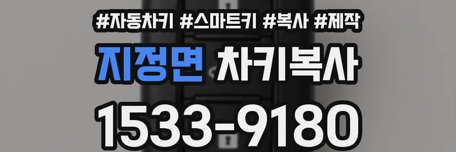 지정면 차키복사