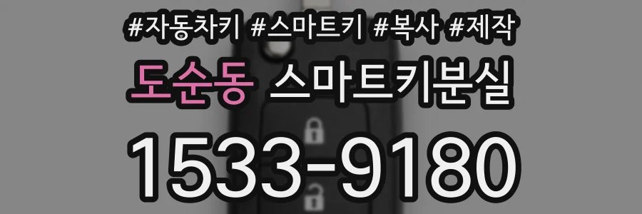 도순동 스마트키분실