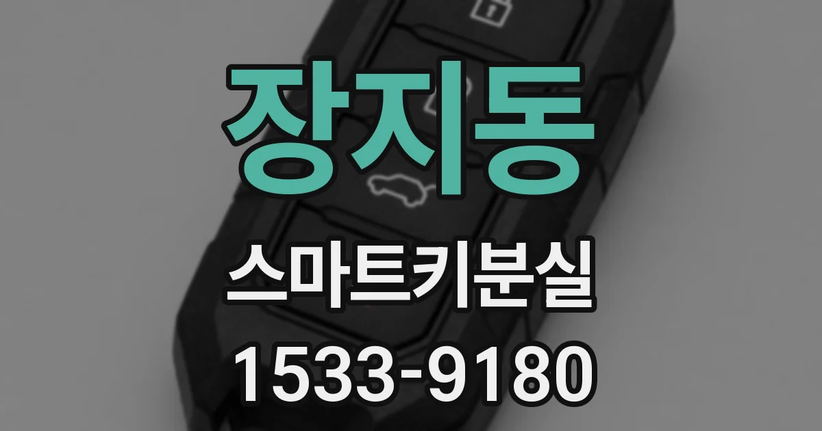 장지동 스마트키분실