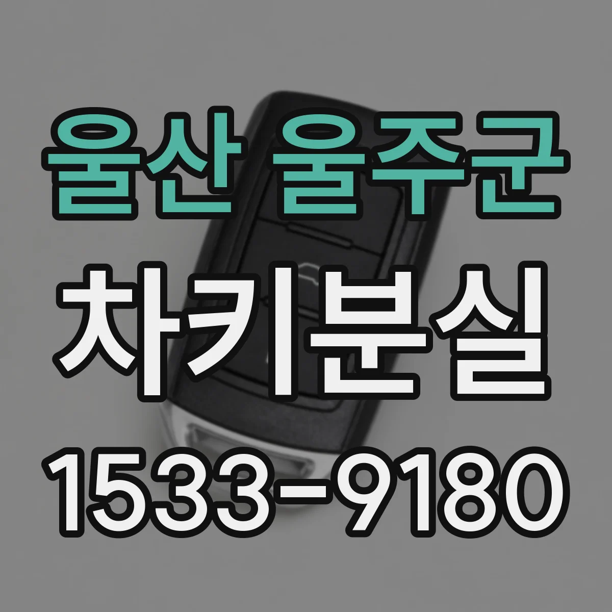 울산 울주군 차키분실