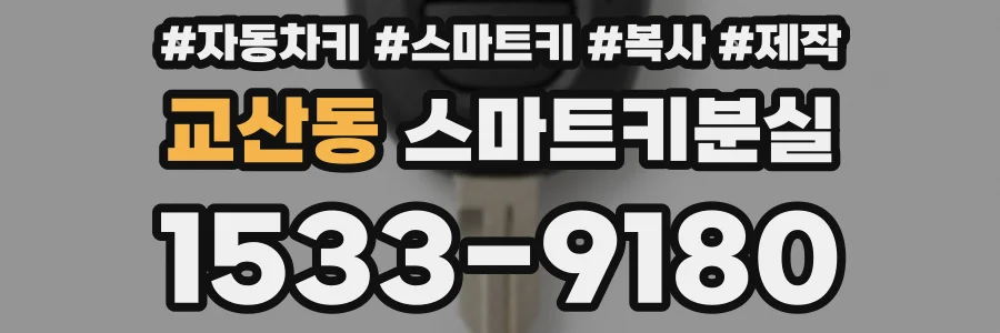 교산동 스마트키분실