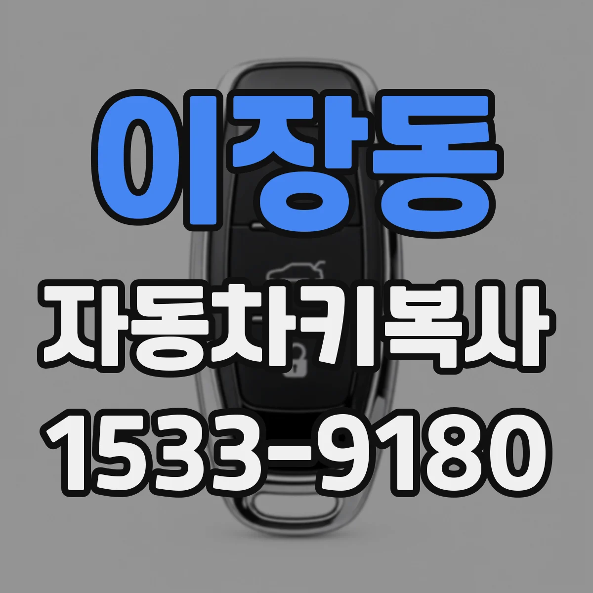 이장동 자동차키복사