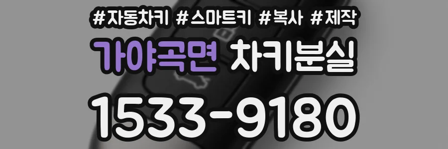 가야곡면 차키분실