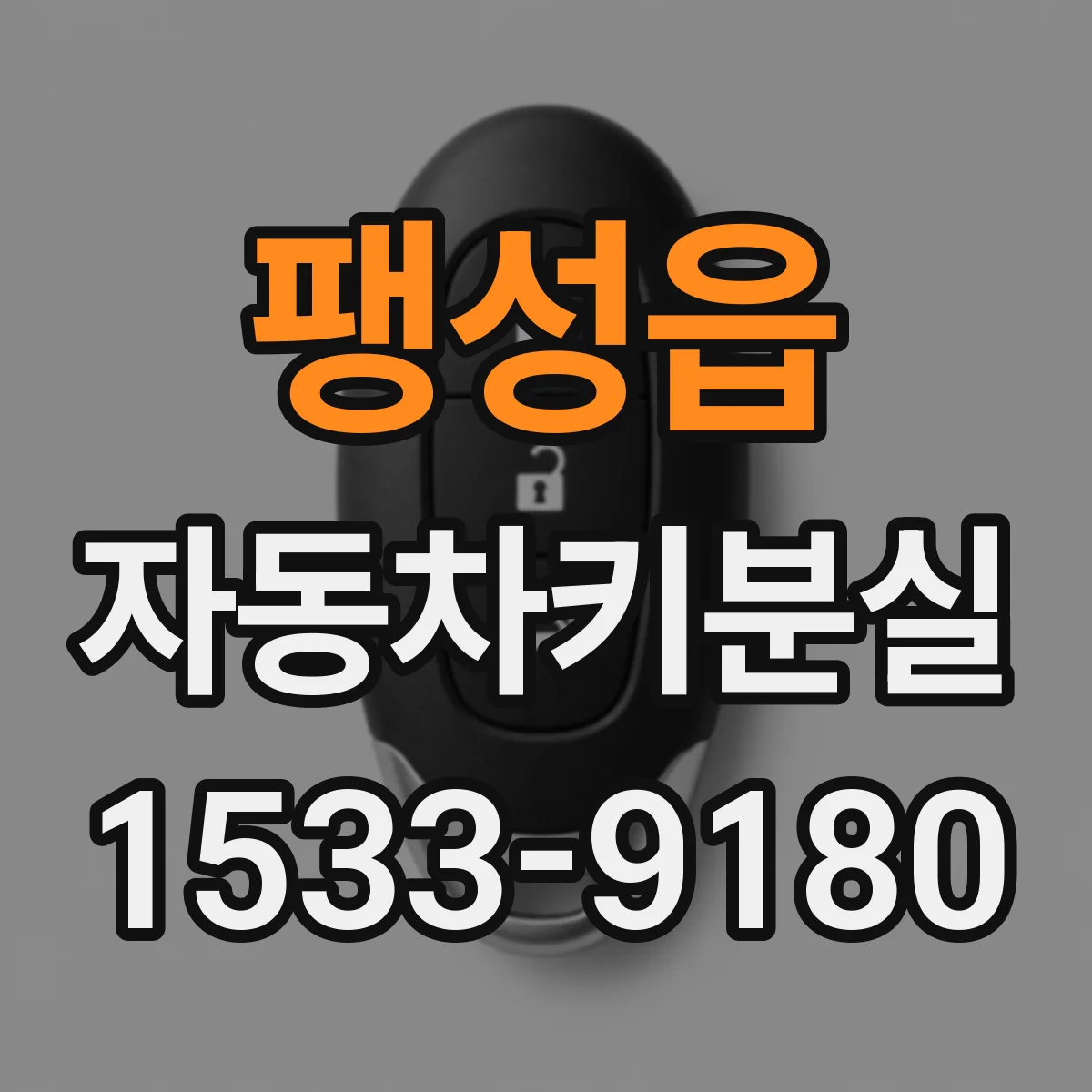 팽성읍 자동차키분실