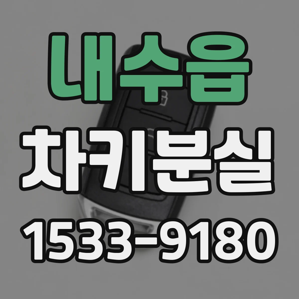 내수읍 차키분실