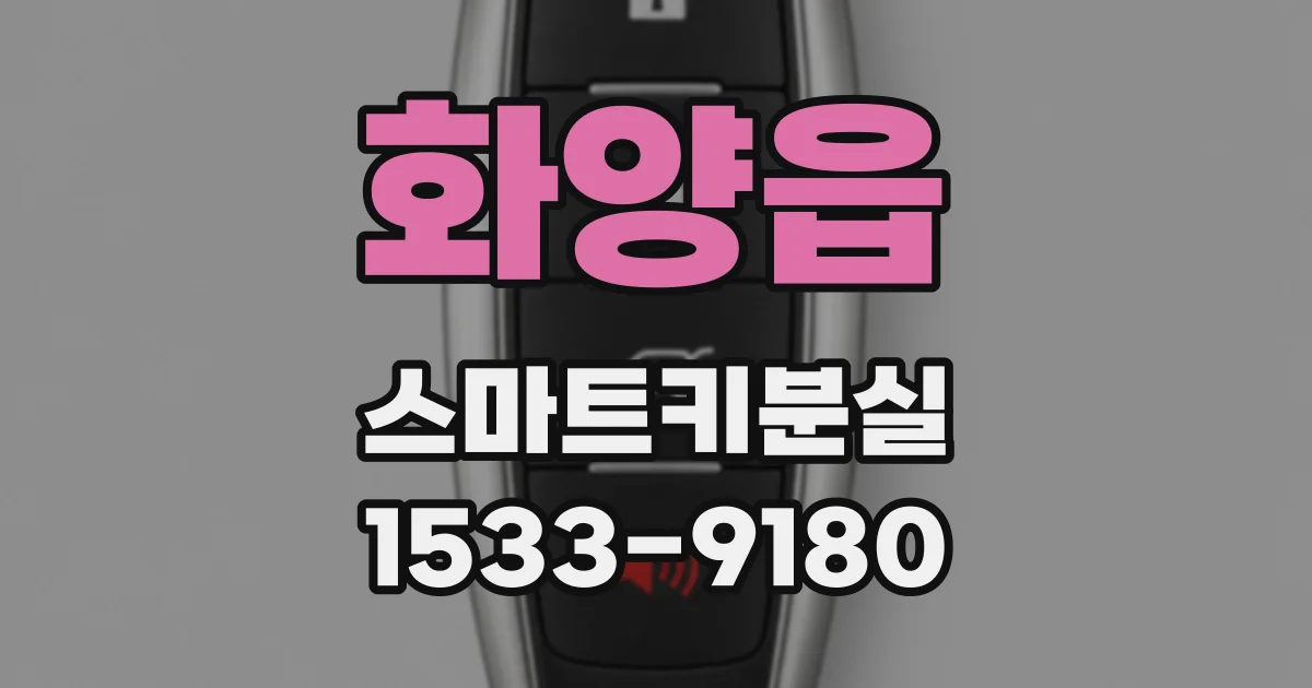화양읍 스마트키분실