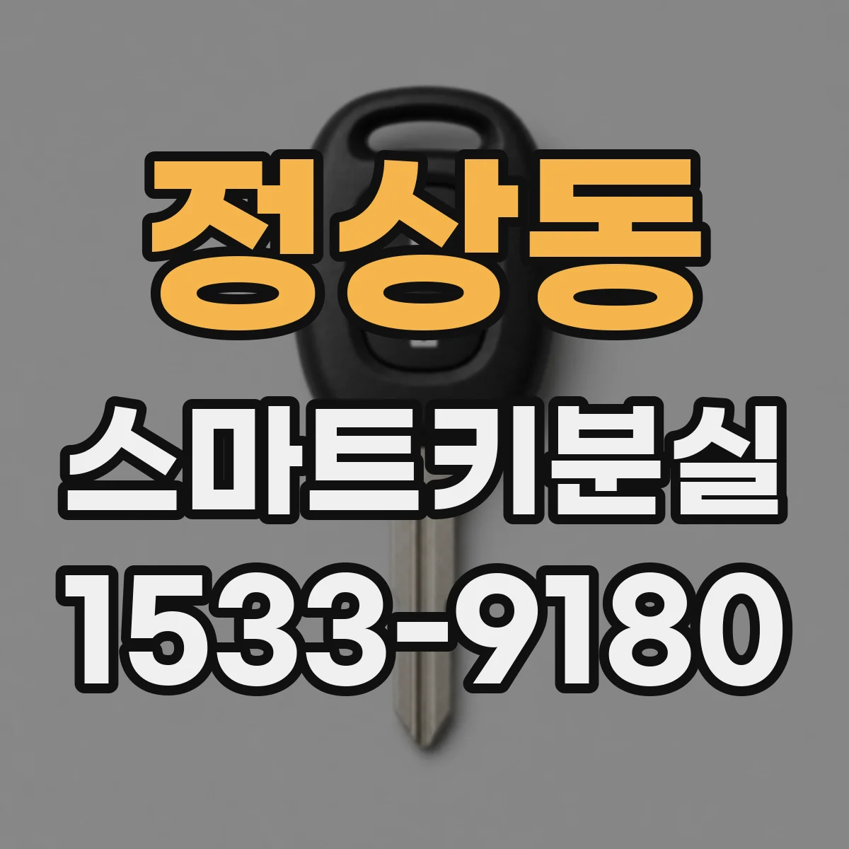 정상동 스마트키분실