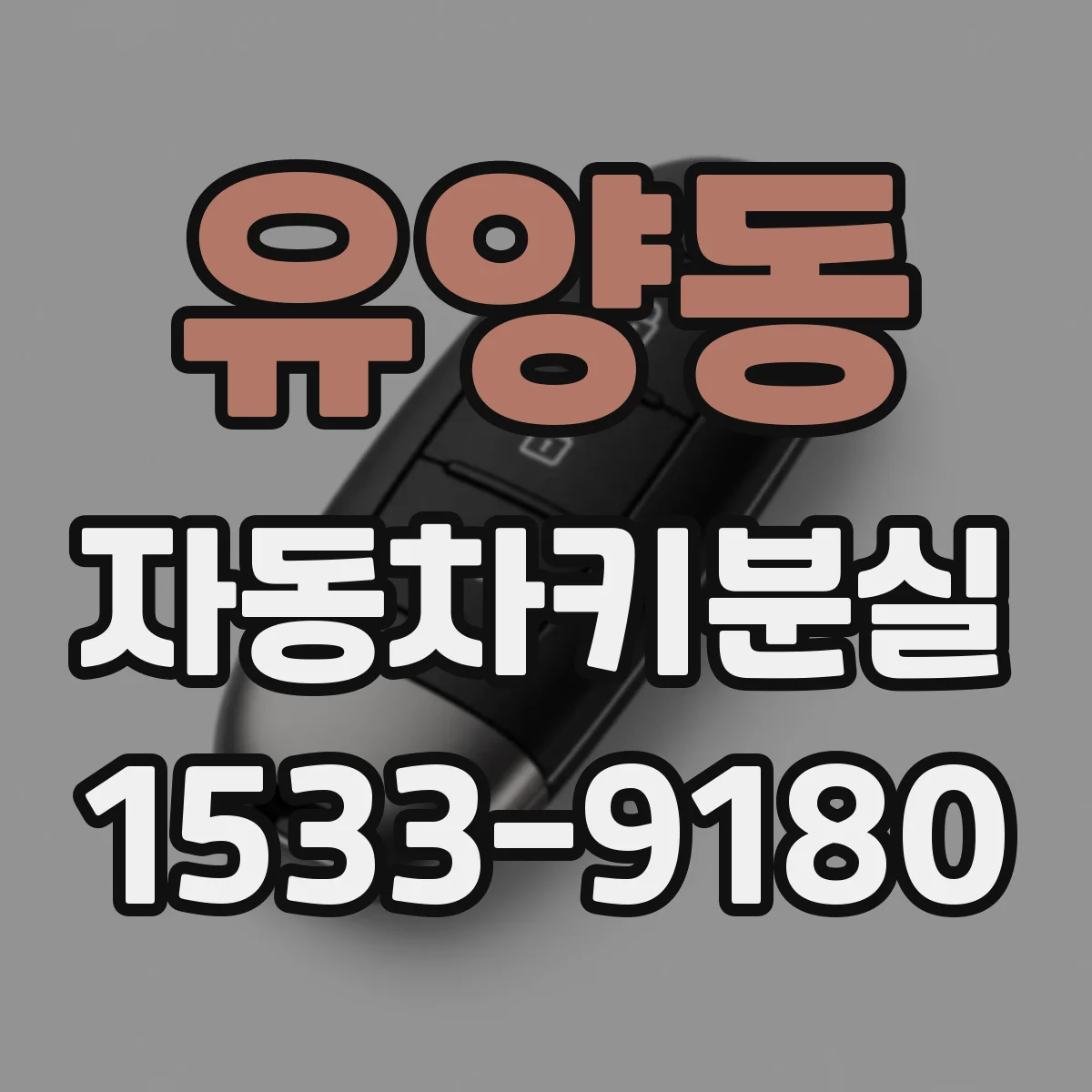 유양동 자동차키분실