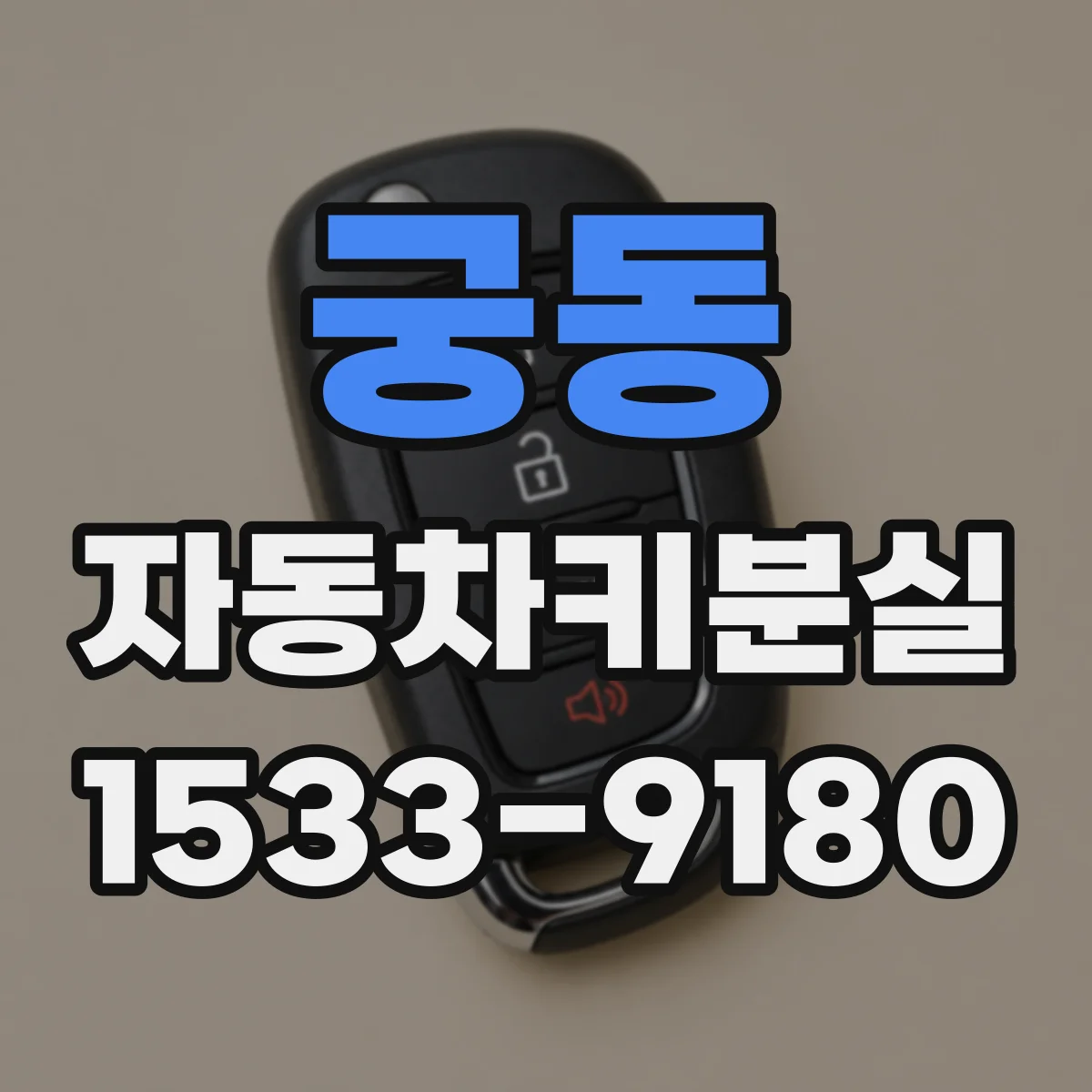 궁동 자동차키분실