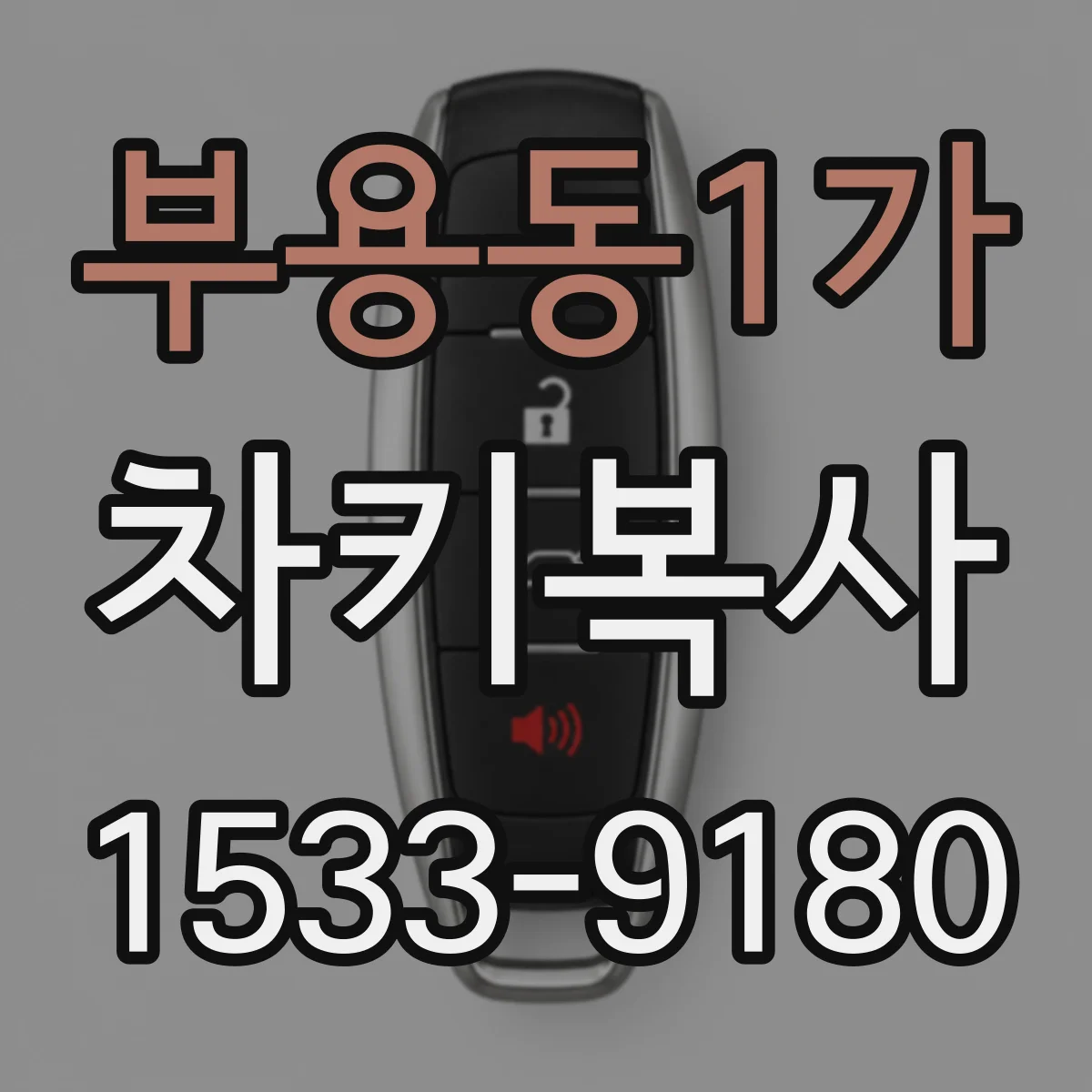 부용동1가 차키복사