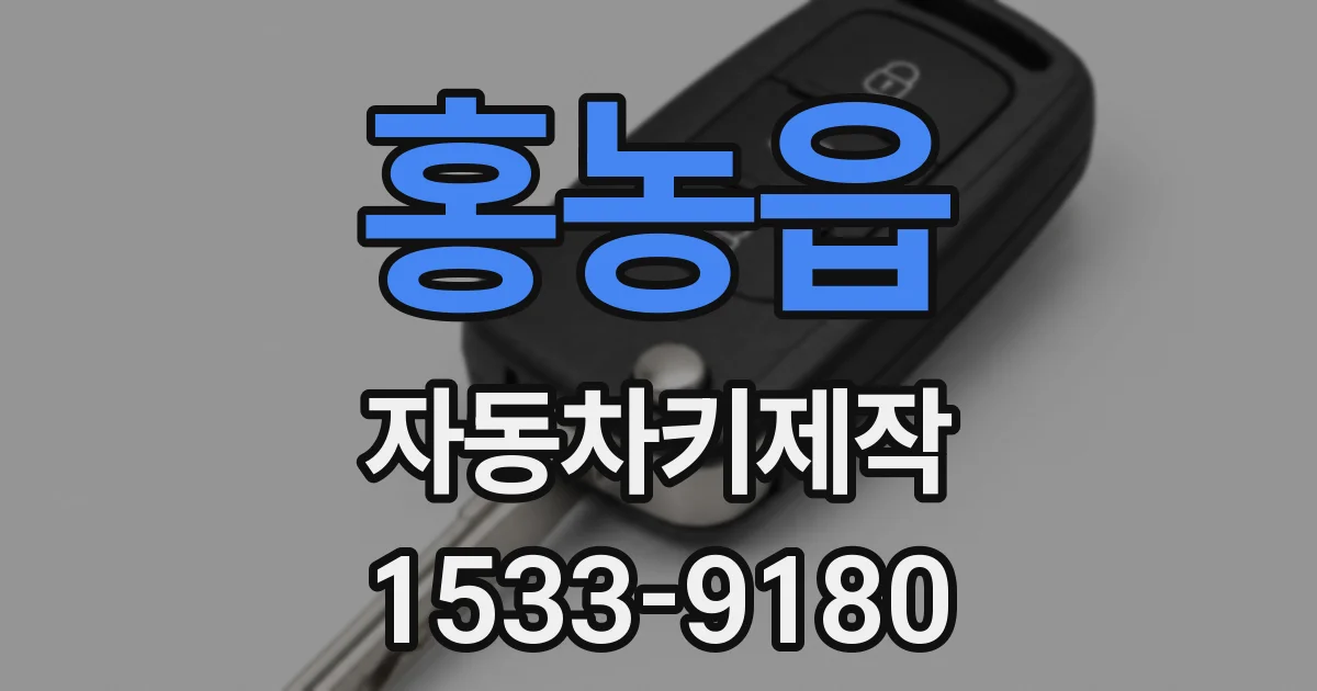 홍농읍 자동차키제작