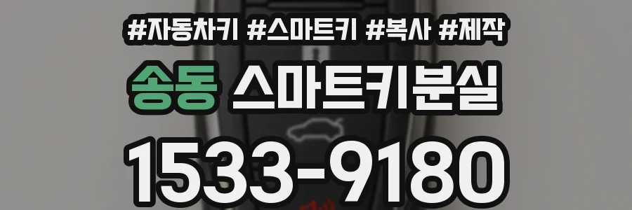 송동 스마트키분실
