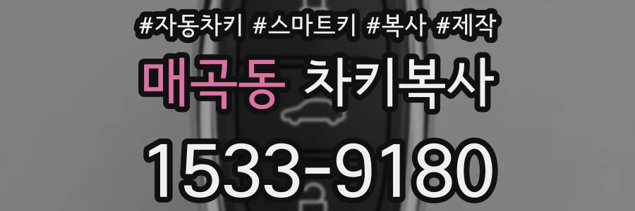 매곡동 차키복사