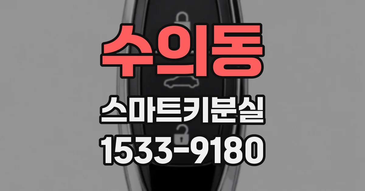 수의동 스마트키분실
