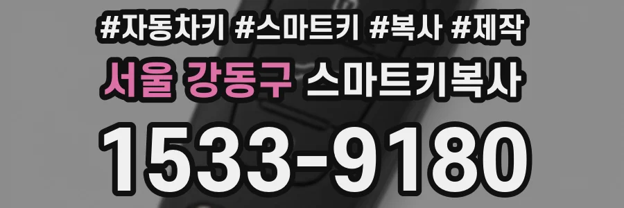 서울 강동구 스마트키복사