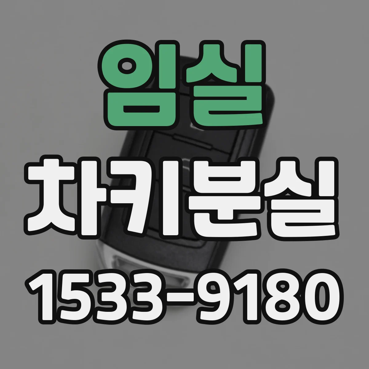 임실 차키분실