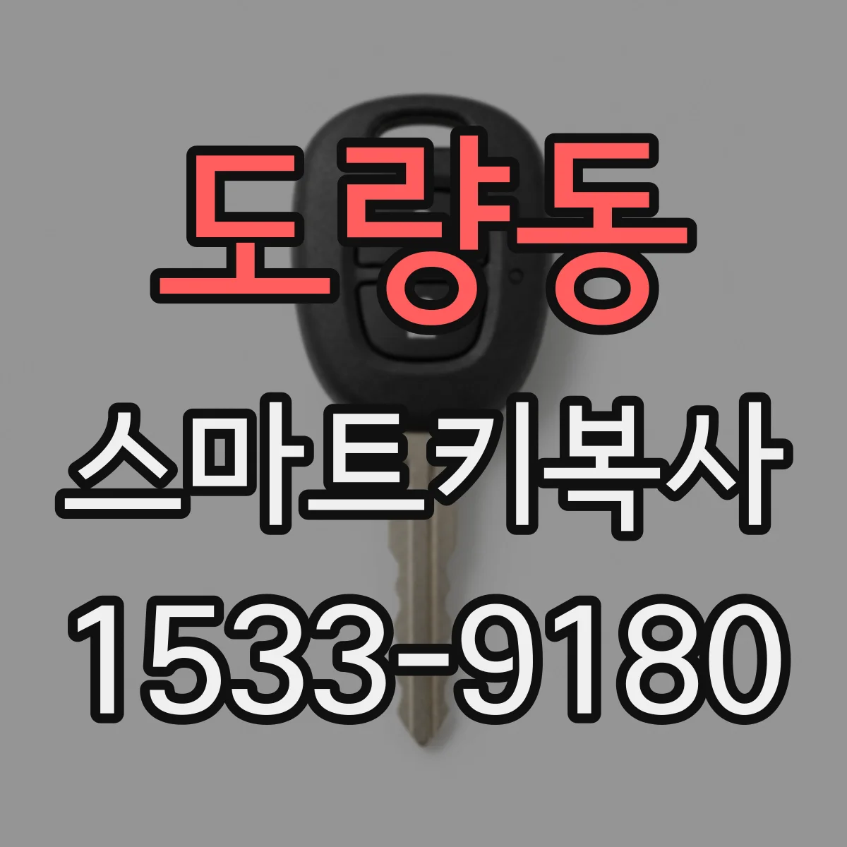 도량동 스마트키복사