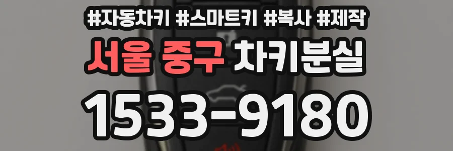 서울 중구 차키분실