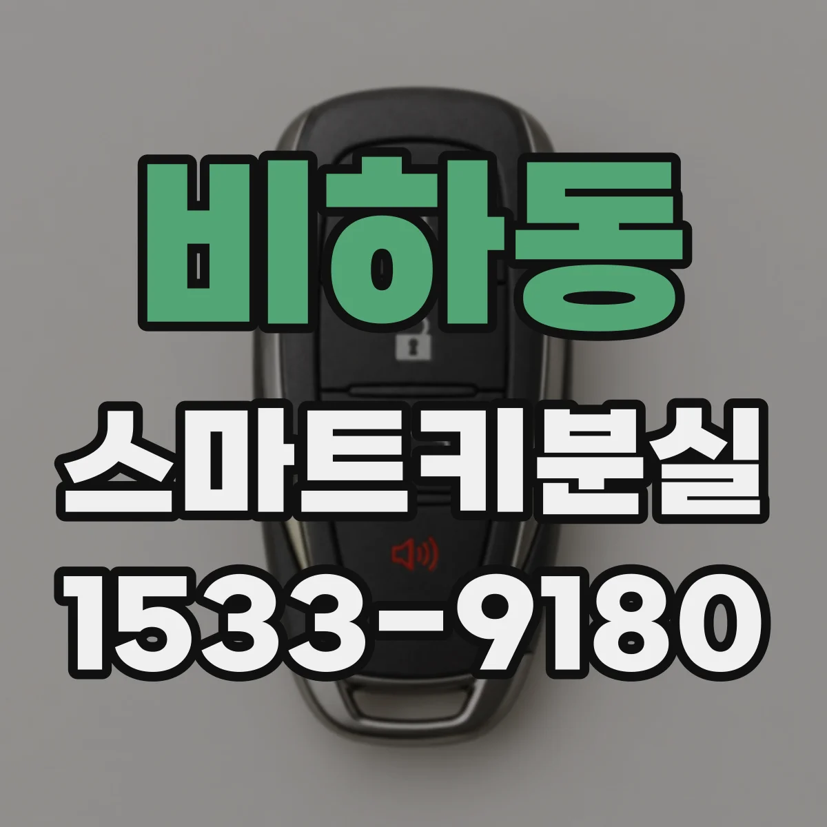 비하동 스마트키분실