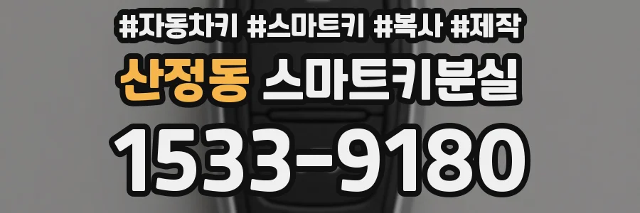 산정동 스마트키분실