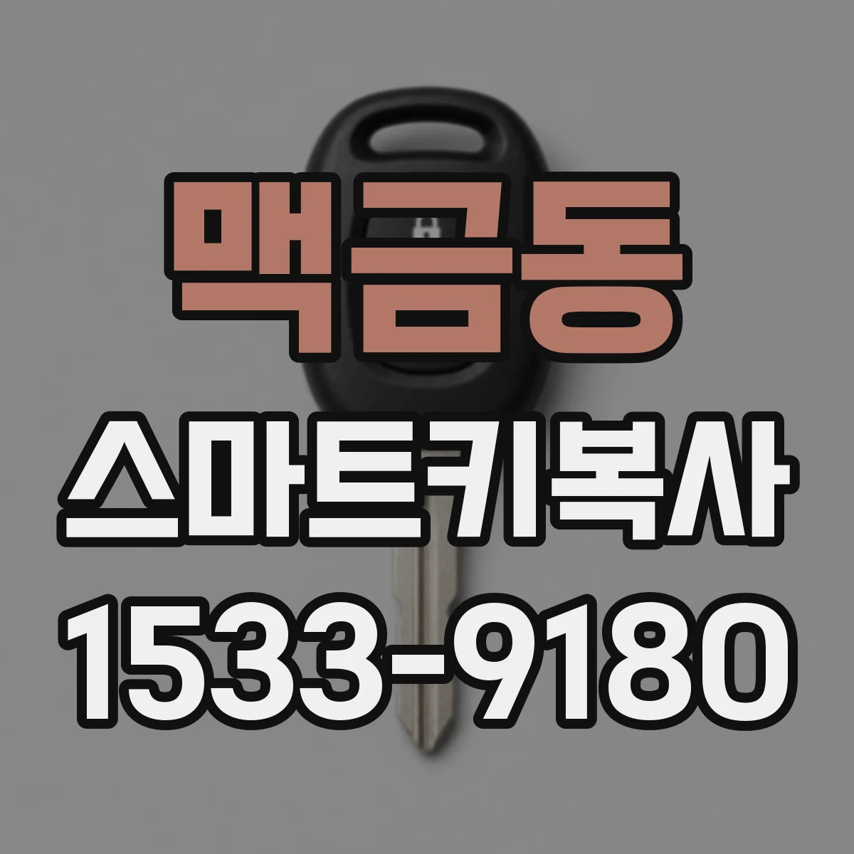 맥금동 스마트키복사