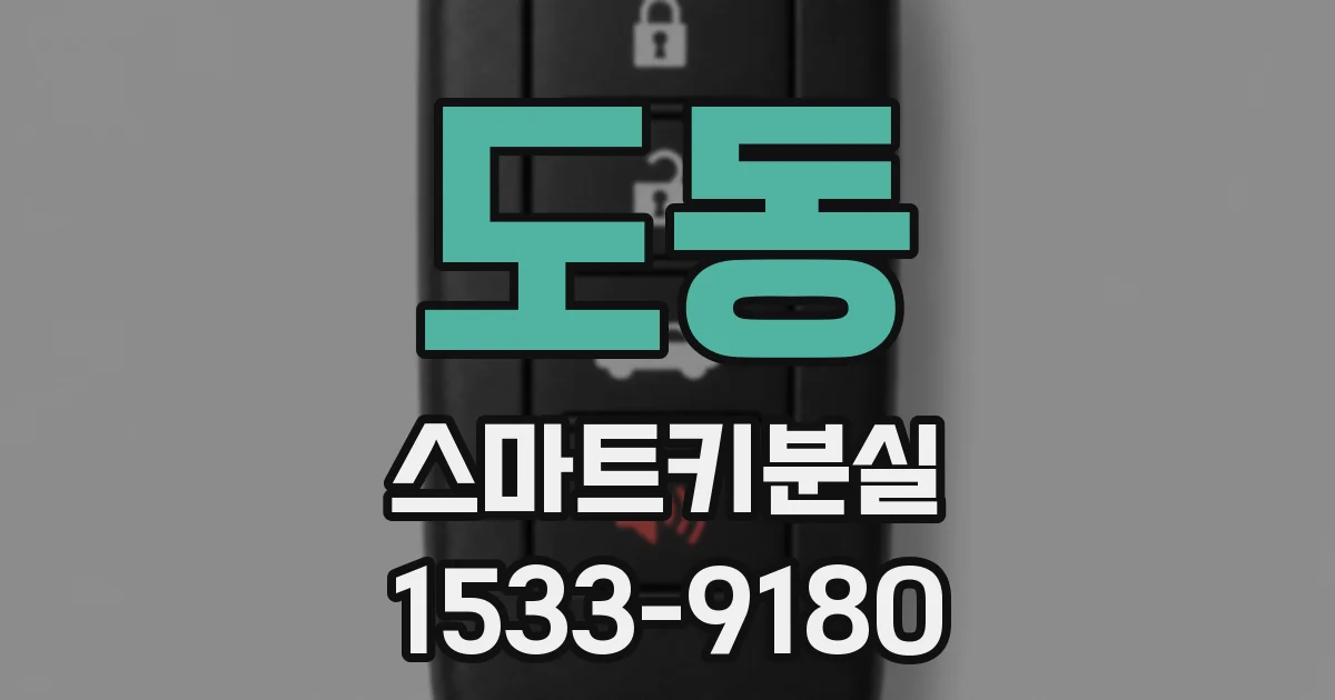 도동 스마트키분실