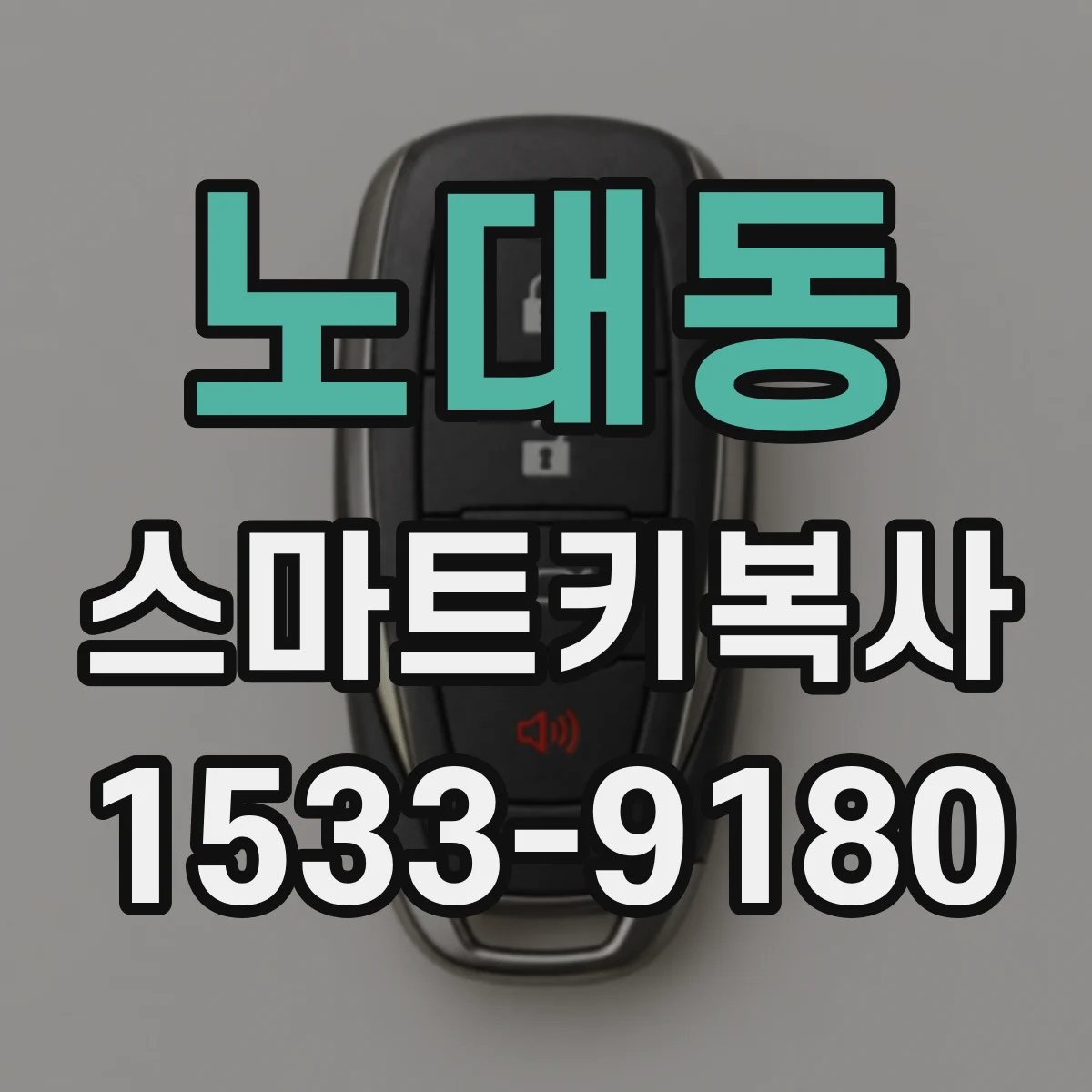노대동 스마트키복사