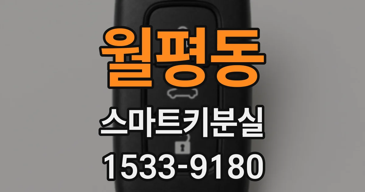 월평동 스마트키분실