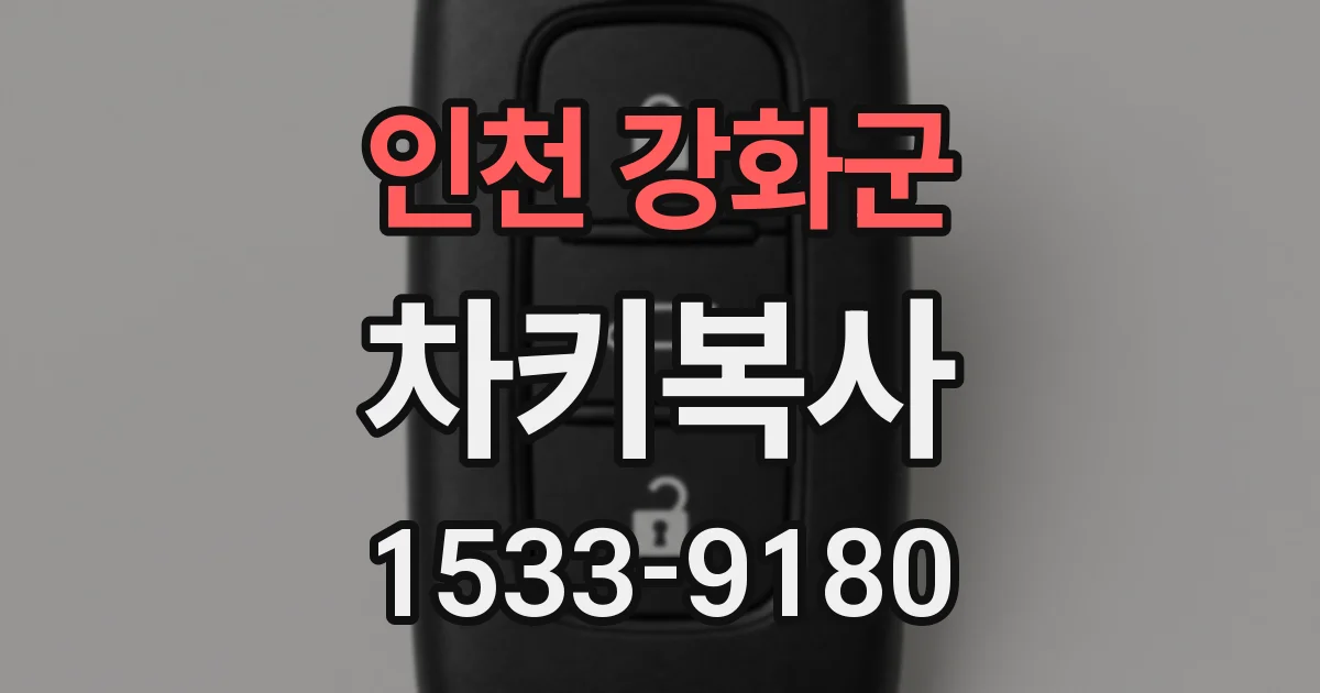 인천 강화군 차키복사