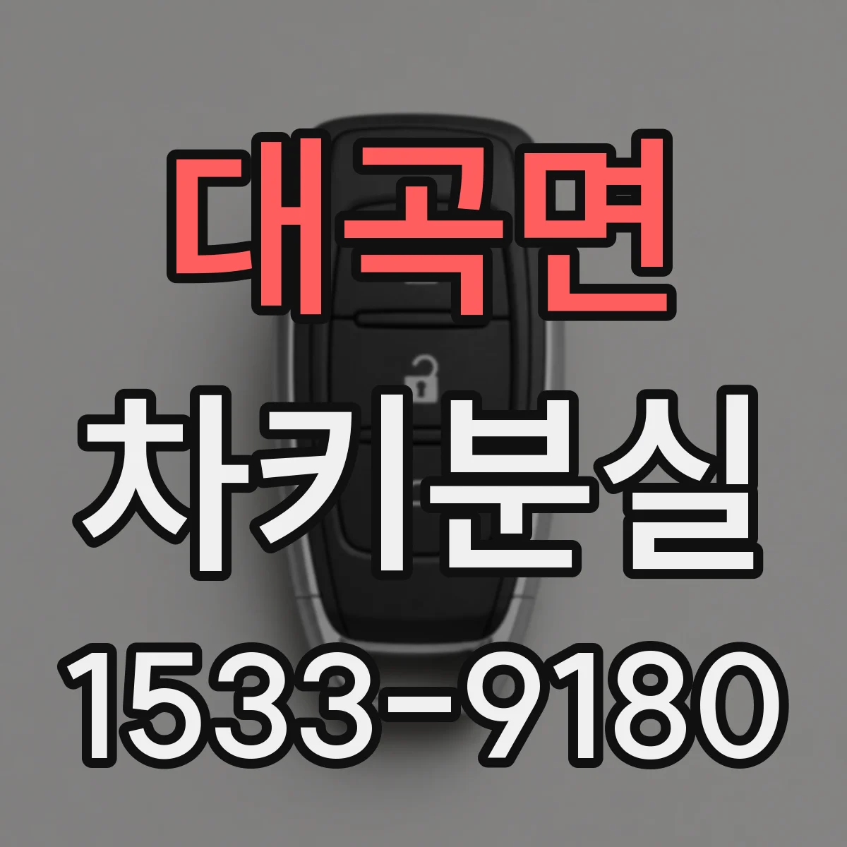 대곡면 차키분실