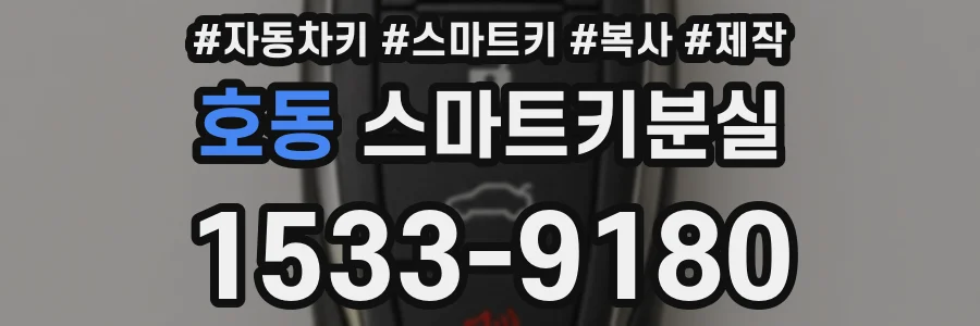 호동 스마트키분실