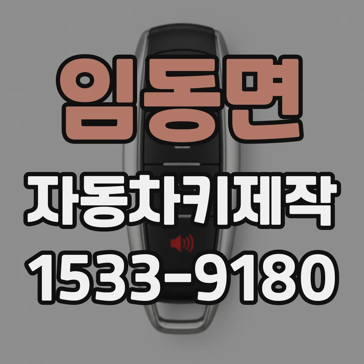 임동면 자동차키제작