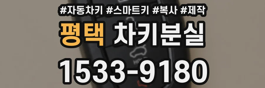 평택 차키분실
