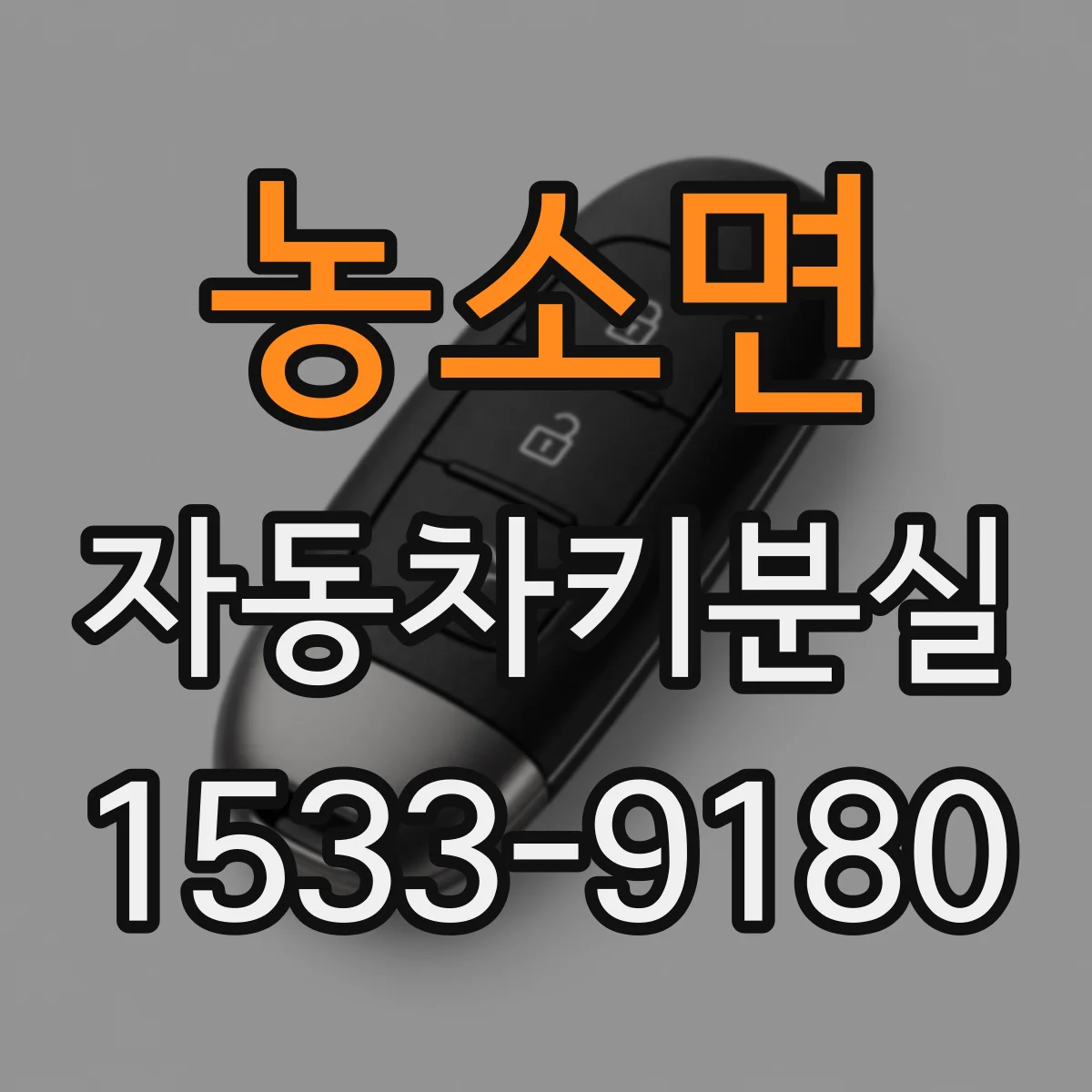 농소면 자동차키분실