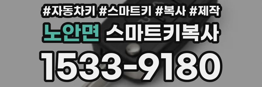 노안면 스마트키복사