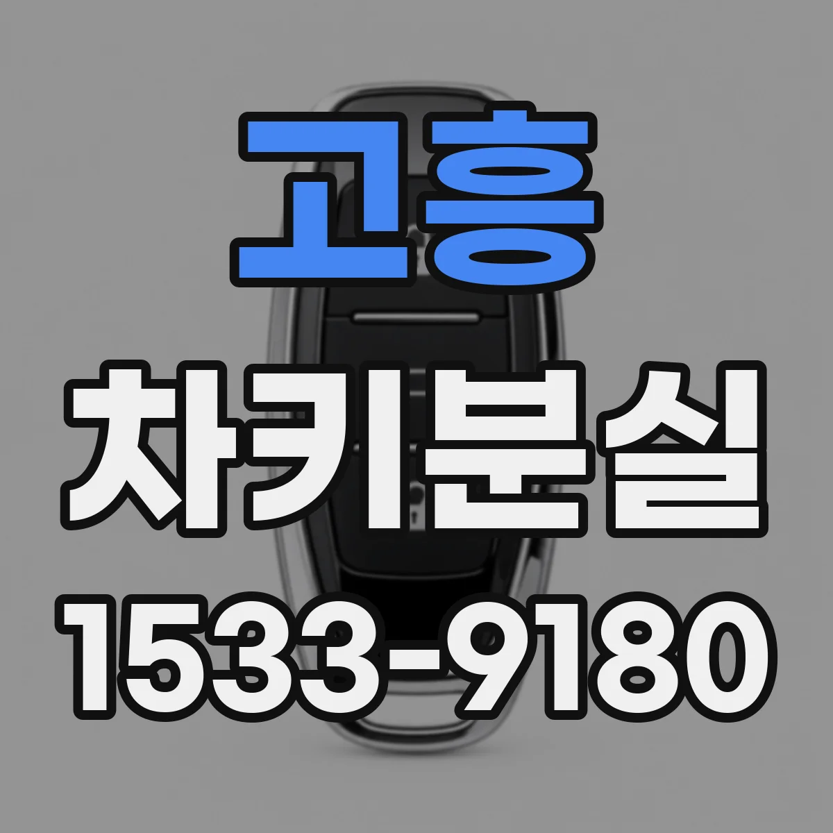 고흥 차키분실