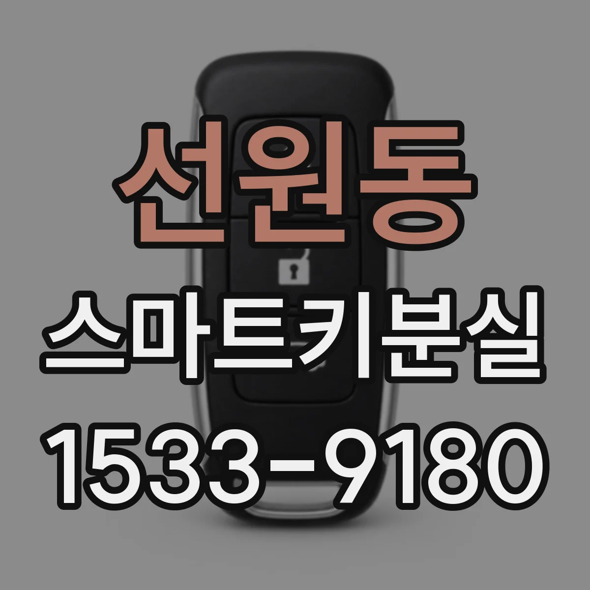 선원동 스마트키분실