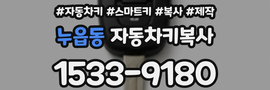 누읍동 자동차키복사