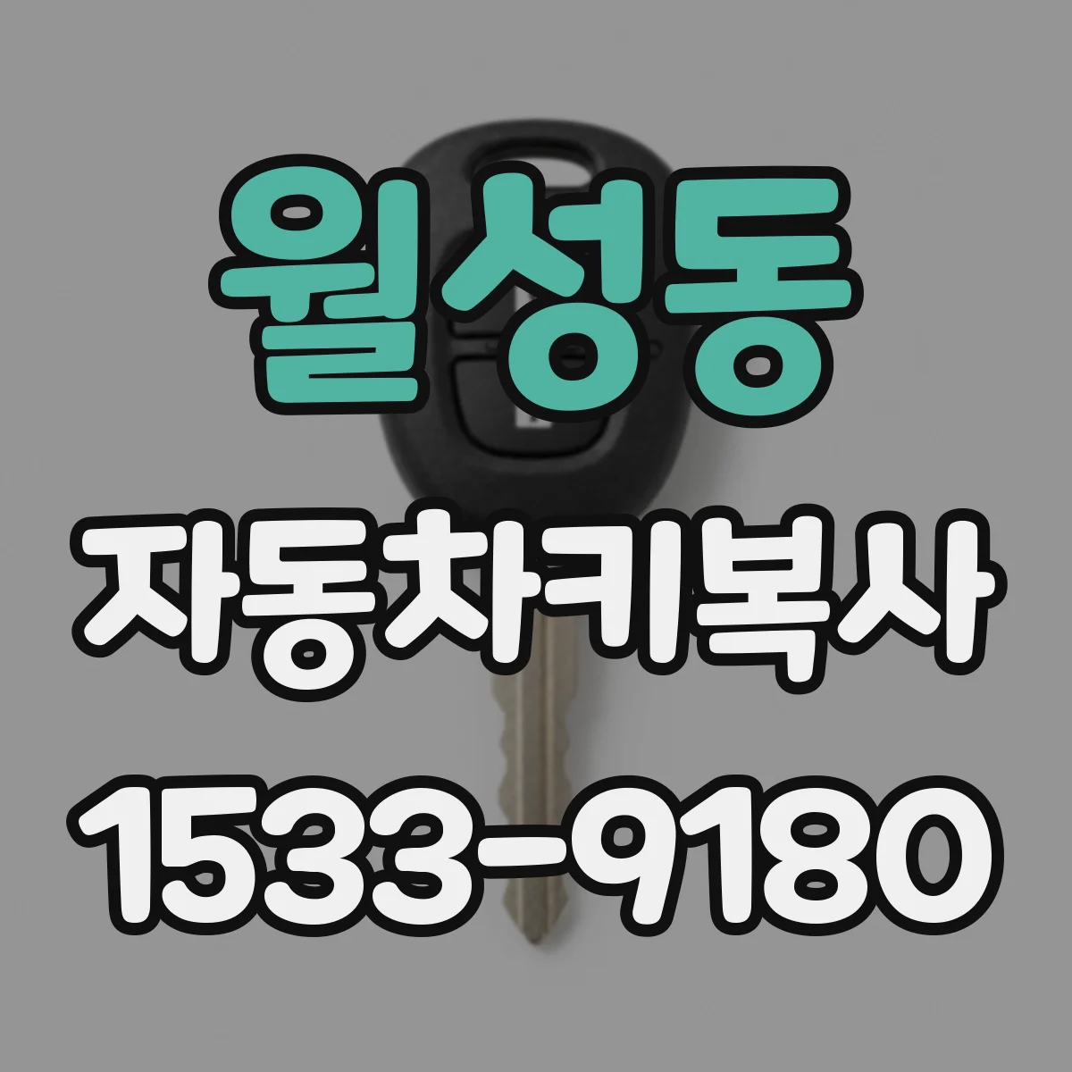 월성동 자동차키복사