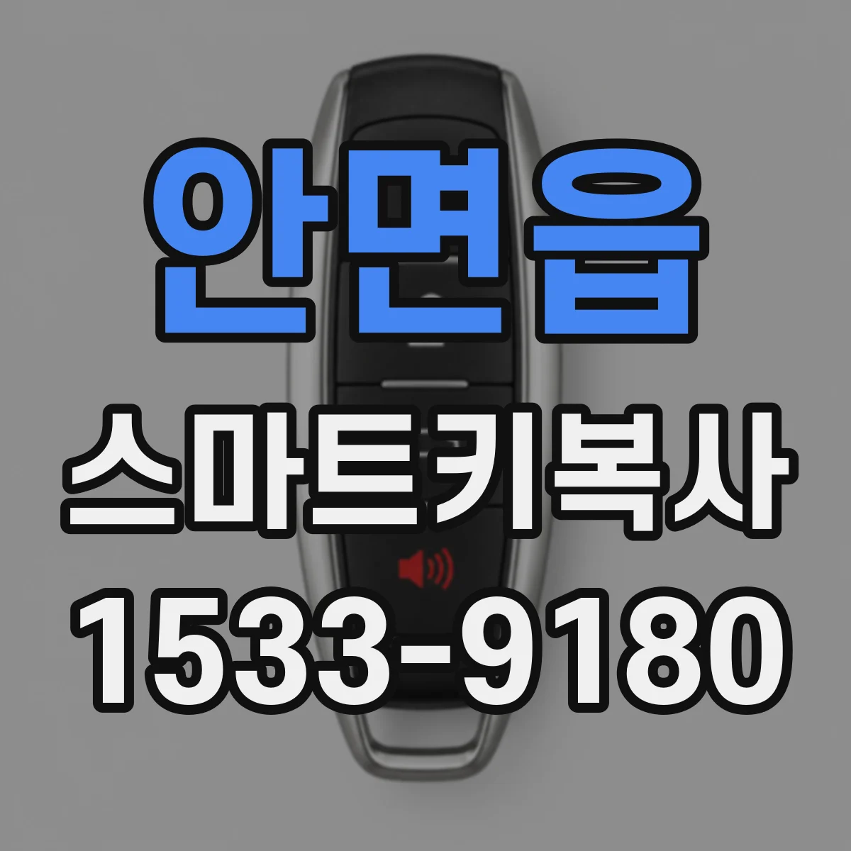 안면읍 스마트키복사