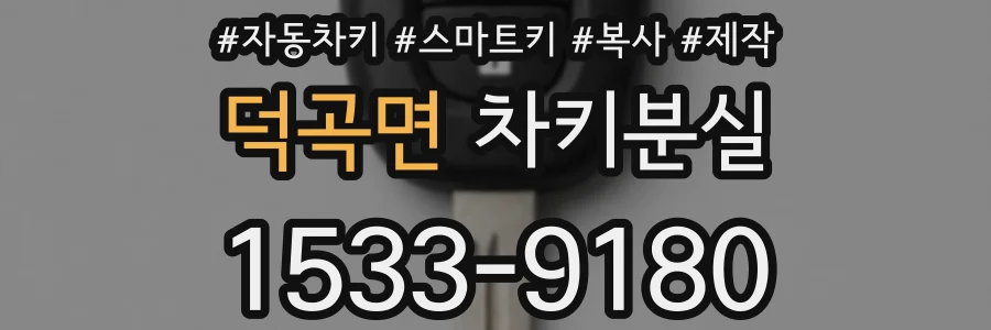 덕곡면 차키분실