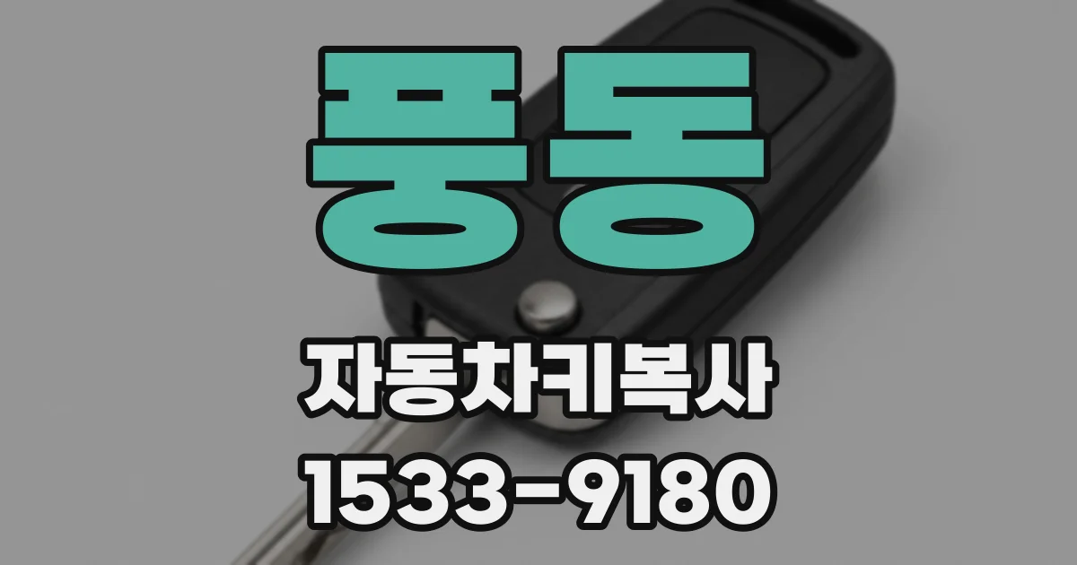 풍동 자동차키복사