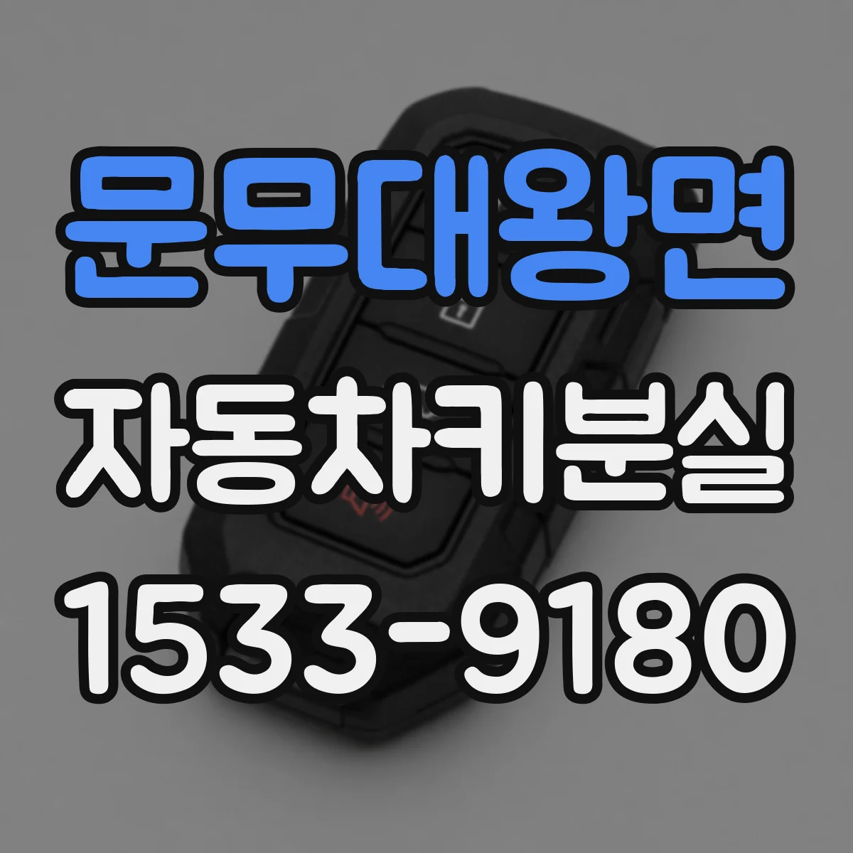 문무대왕면 자동차키분실