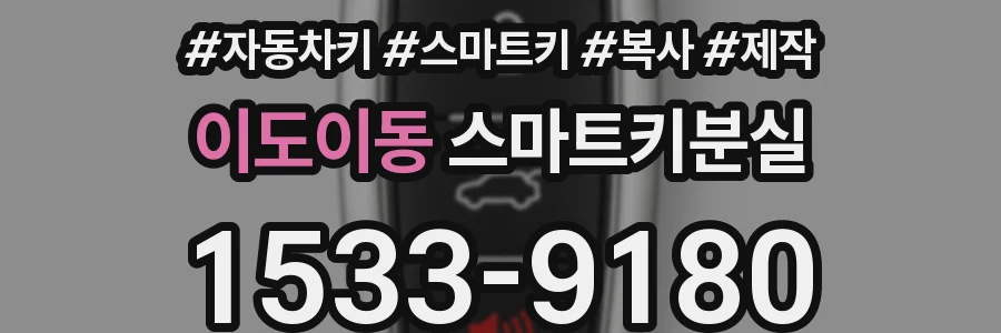 이도이동 스마트키분실