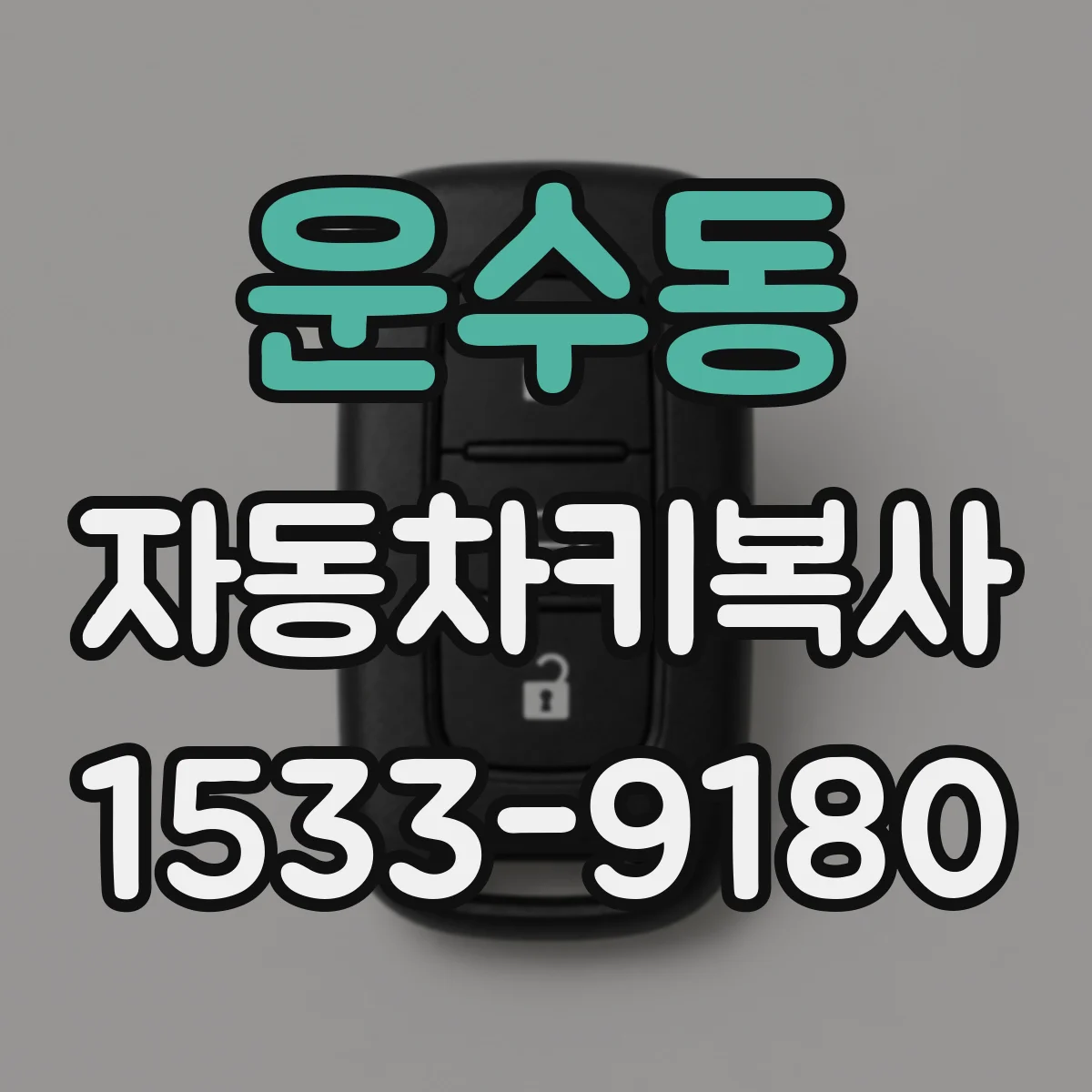 운수동 자동차키복사