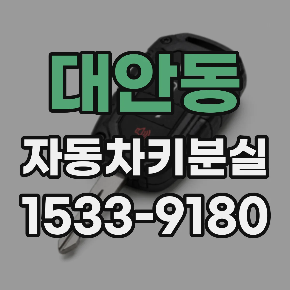 대안동 자동차키분실