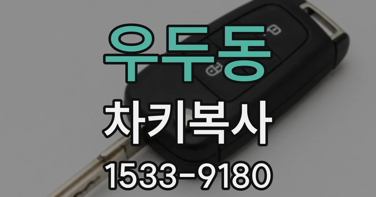 우두동 차키복사